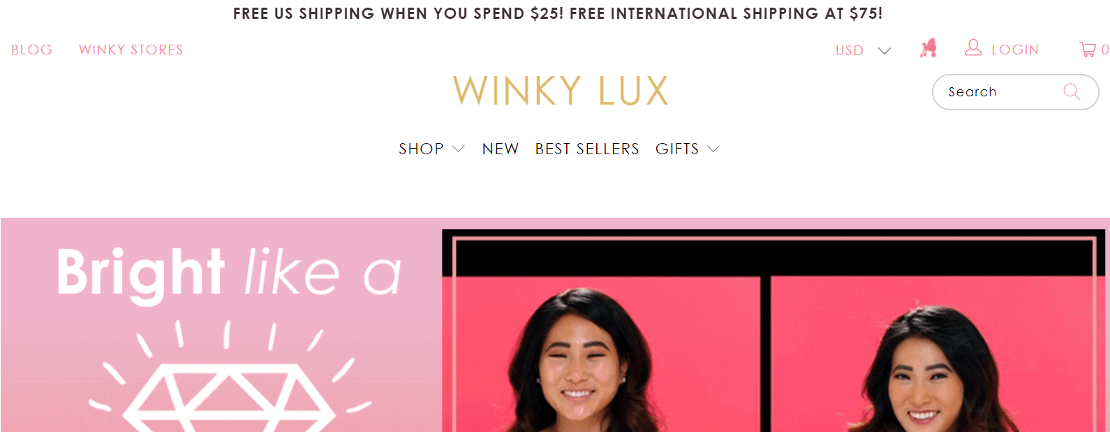 Winky Lux官网-超级少女心的小众彩妆品牌